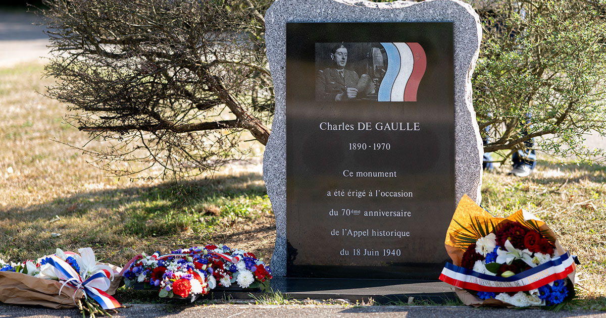 Commémoration de l’appel du Général de Gaulle