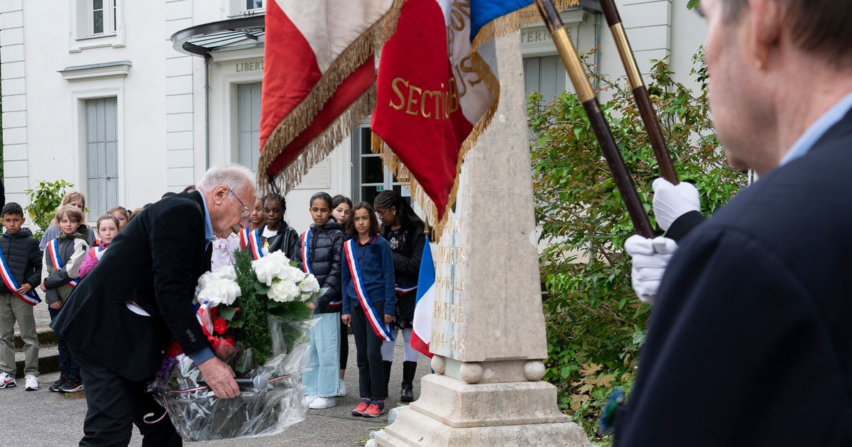 Commémoration du 105e anniversaire de l’Armistice de 1918