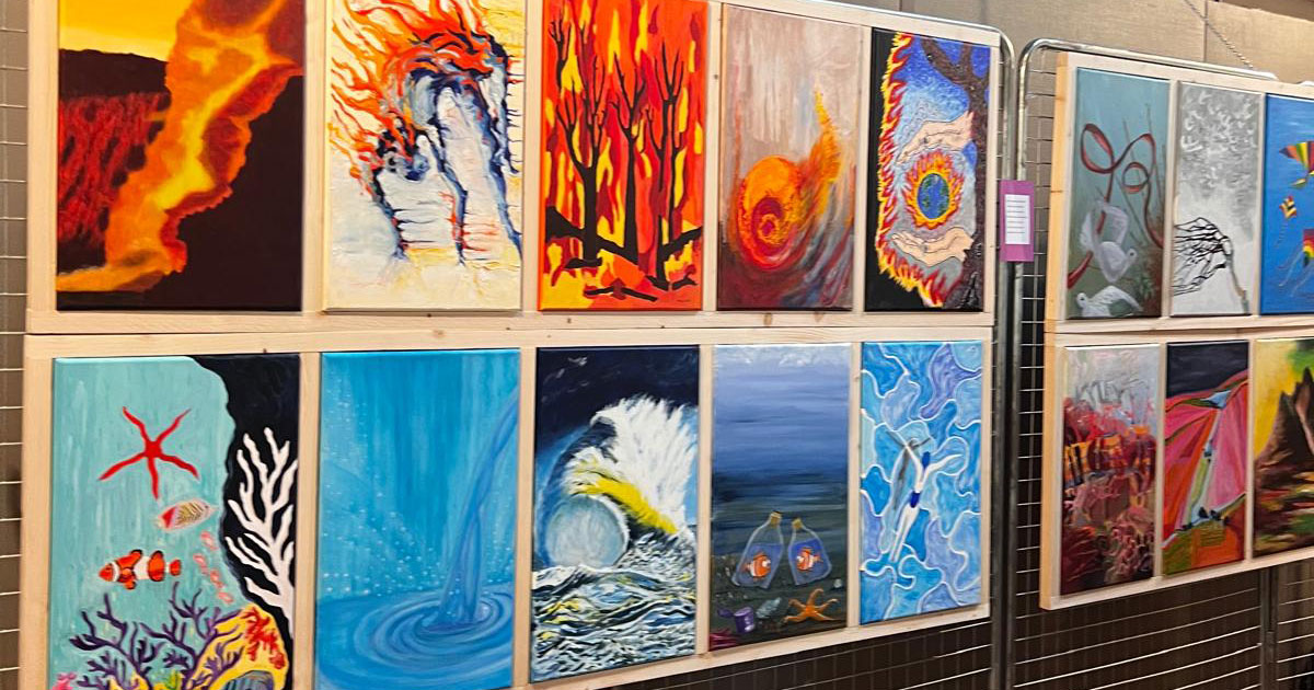 Exposition annuelle de l’association Couleurs et partage