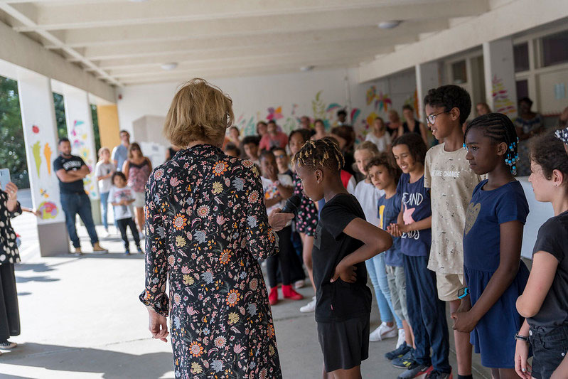 Fresques à l'école Nérac