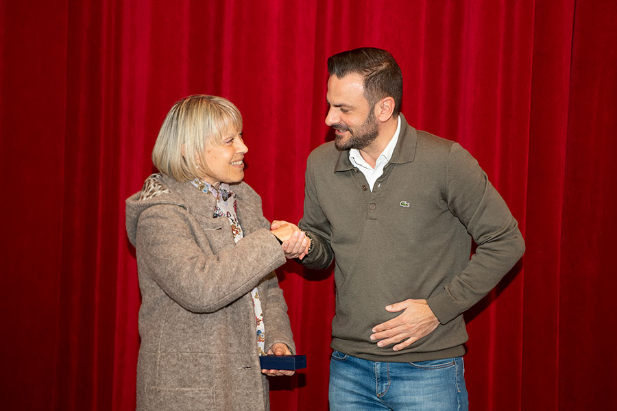 Cérémonie de remise de médailles du travail