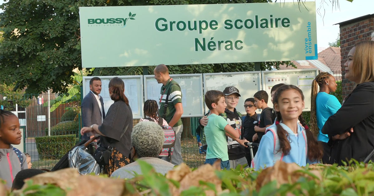 Rentrée scolaire à Boussy