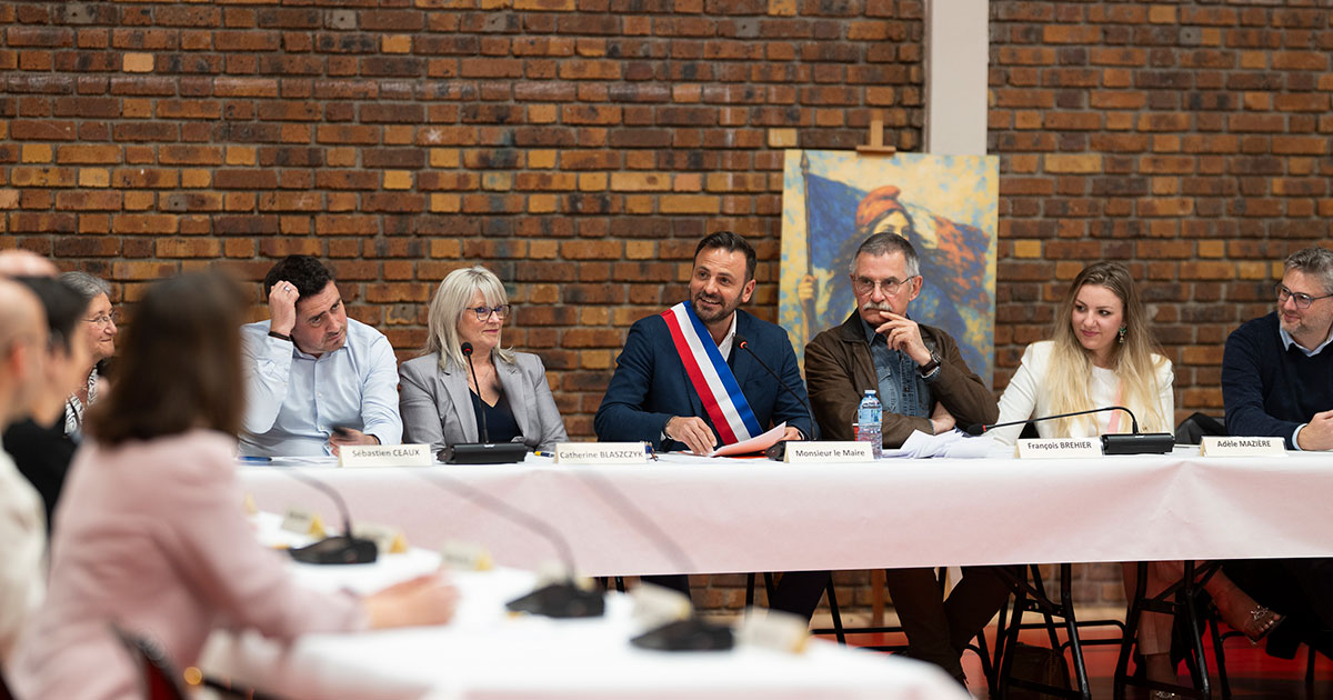 Les élus au conseil municipal