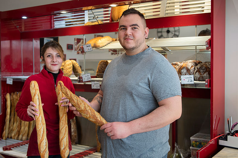 Gérants de la boulangerie